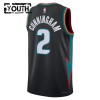 Dres Detroit Pistons Cade Cunningham Nike 2025-26 City Edition Crno Swingman - Dječji